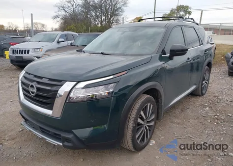 2024 Nissan Pathfinder Platinum 4Wd from USA, damaged, VIN 5N1DR3DK4RC283367